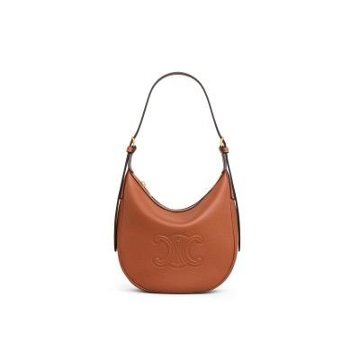 CELINE SMALL HELOÏSE BAG IN SUPPLE GRAINED CALFSKIN 117253FLH.04LU (24*21*7cm)